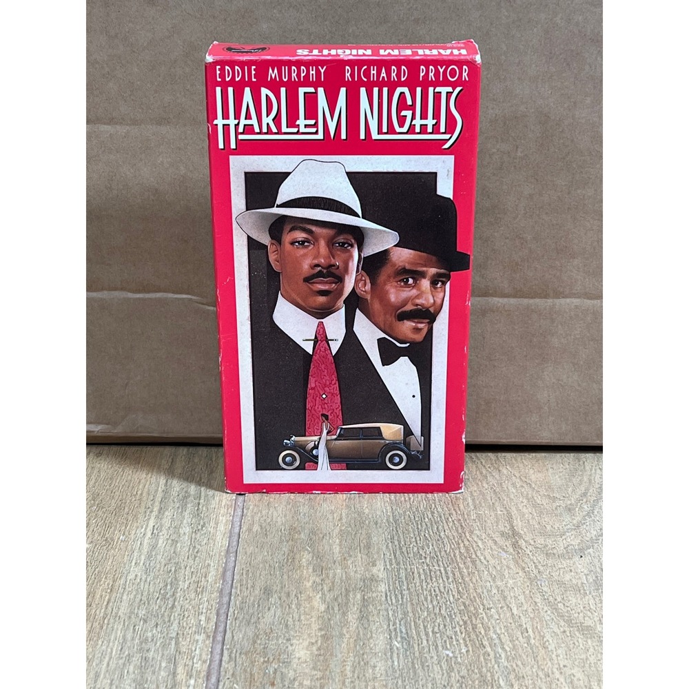 Harlem Nights VHS 1989 Eddie Murphy Richard Pryor Paramount‎ Pictures Movie Tape